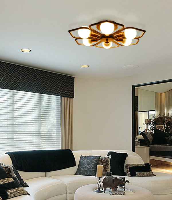 백합 6등 직부등, 천정등, 인테리어조명