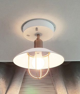 미니아 1등 베란다조명 현관센서등 화이트